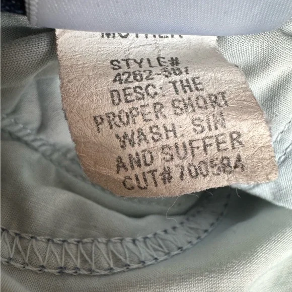 MOTHER The Proper Short in Sin and Suffer Wash - Picture 7 of 9